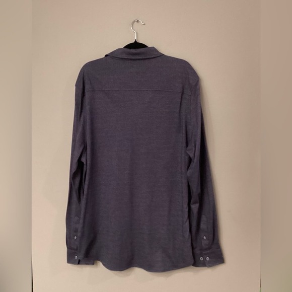 Tasso Elba XXL Supima Herringbone Button Down Shirt. NWOT. - Picture 2 of 4